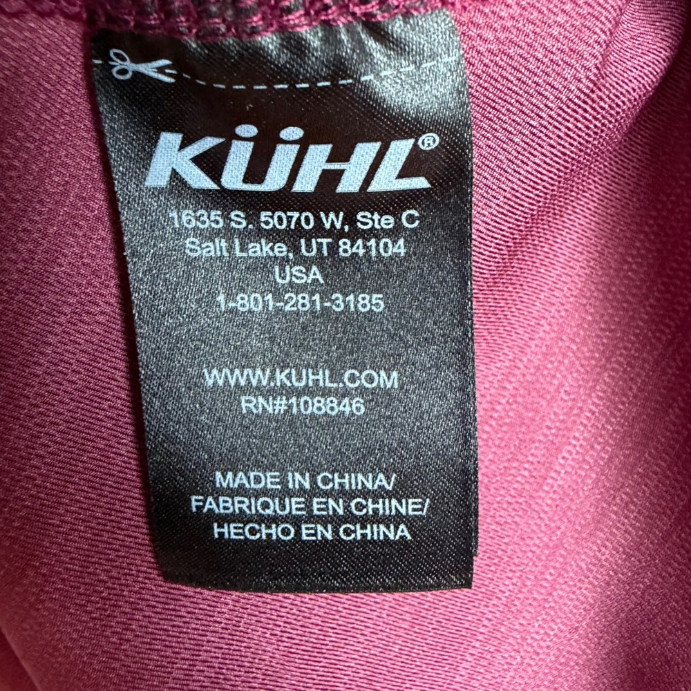 KUHL Performance Tank Dress Berry Stretch Activewear Sport Fitness Size XL - Picture 8 of 9